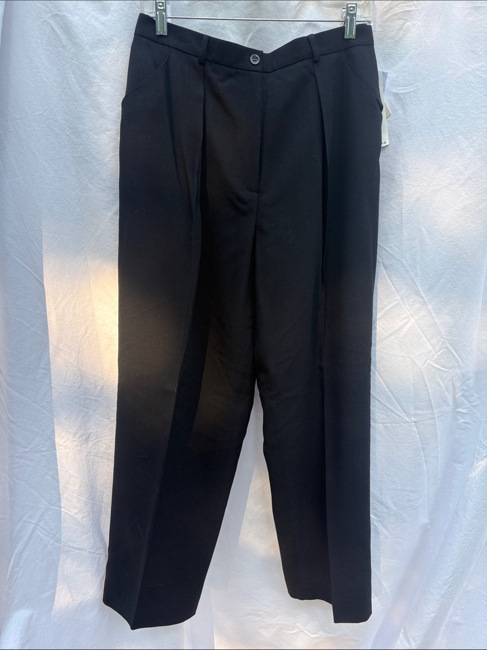 Jones New York Black Pleated Dress Pants